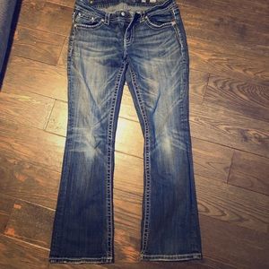 Miss Me mid-rise easy boot, sz29, 31 inch inseam